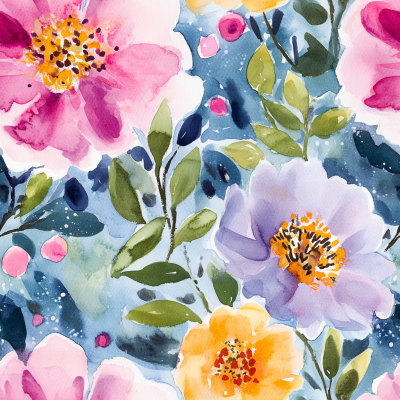 Royal Garden Symphony Duvet Cover