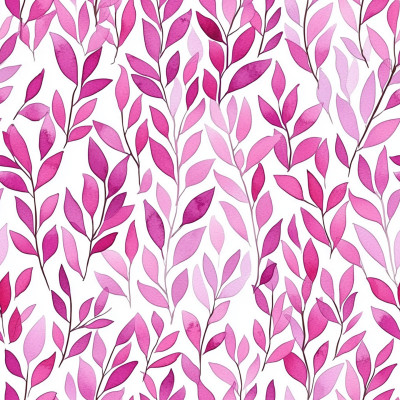 Purple Foliage Duvet Cover