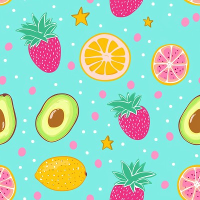 Fruit Feast Duvet Cover