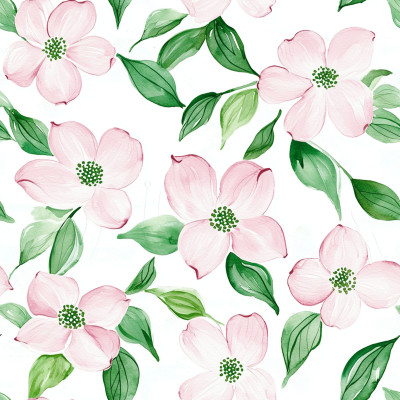 Dogwood Floral Bed Sheets