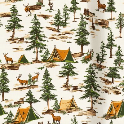 Forest Campsite Bed Sheets | AI Watercountry Linens