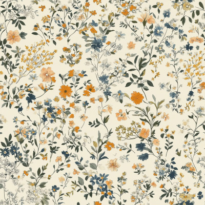 Delicate Florals Bed Sheets | AI Watercountry Linens