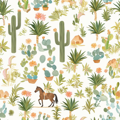 Bespoke Prairie Bed Sheets | AI Watercolor Art + Free Edits