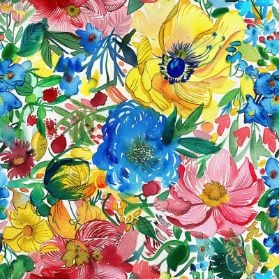 Tailored Tapestry Bed Sheets | AI Watercolor Art + Free Edits