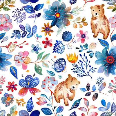 Tailored Forest Bed Sheets | AI Watercolor Art + Free Edits