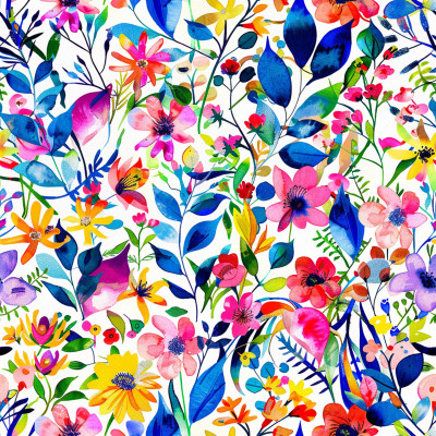 Bespoke Fashion Bed Sheets | AI Watercolor Art + Free Edits