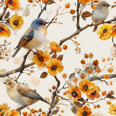 Tailored Sky Garden Bed Sheets | AI Watercolor Art + Free Edits