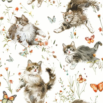 Tailored Royal Garden Bed Sheets | AI Watercolor Art + Free Edits