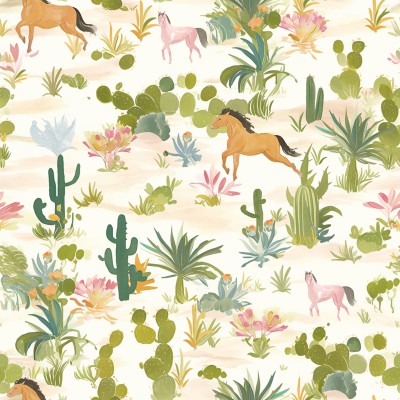 Bespoke Frontier Bed Sheets | AI Watercolor Art + Free Edits