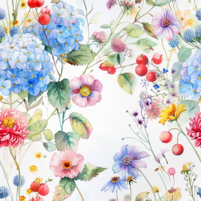 Tailored Autumn Bed Sheets | AI Watercolor Art + Free Edits