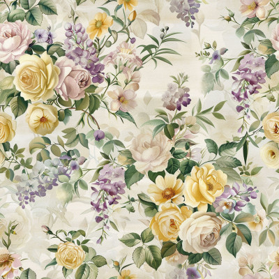 Tailored Victorian Bed Sheets | AI Watercolor Art + Free Edits