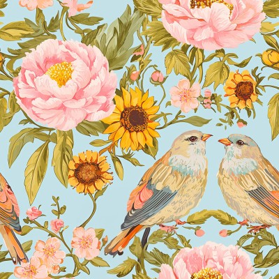 Botanical Serenity Luxe Duvet Cover