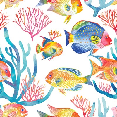 Oceanic Wonder Luxe Duvet Cover