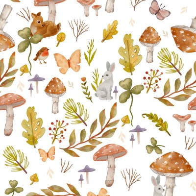 Autumn Forest Duvet Cover