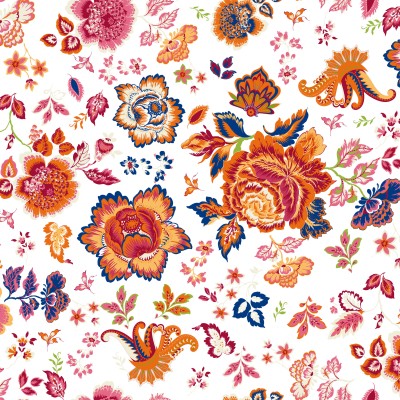 Indian Style Flowers Bed Sheets