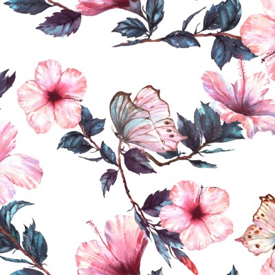 Hibiscus Bed Sheets