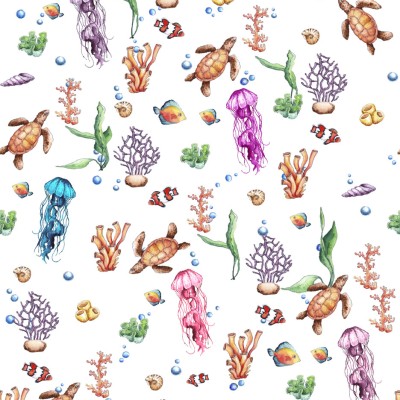 Jellyfishes Duvet Cover