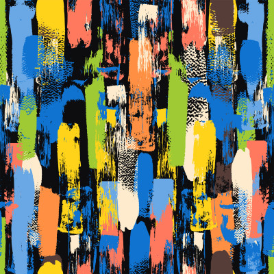 Brushes of Life Bed Sheets