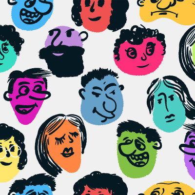 Colorful Chuckles Bed Sheets