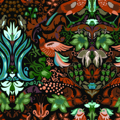 Feathered Wonderland Duvet Cover