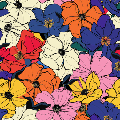 Floral Whimsy Bed Sheets