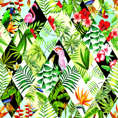 Jungle Oasis Bed Sheets