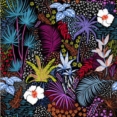 Lush Lines Duvet Cover