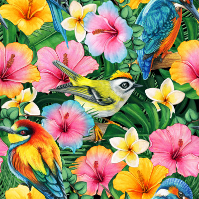 Tropical Wonders Bed Sheets