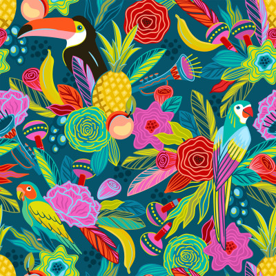 Vibrant Haven Bed Sheets