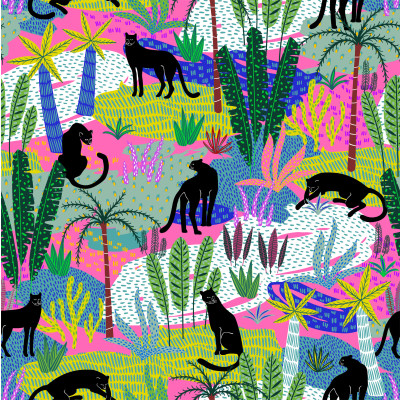 Vibrant Wilds Bed Sheets